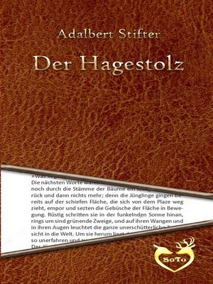 cover image of Der Hagestolz